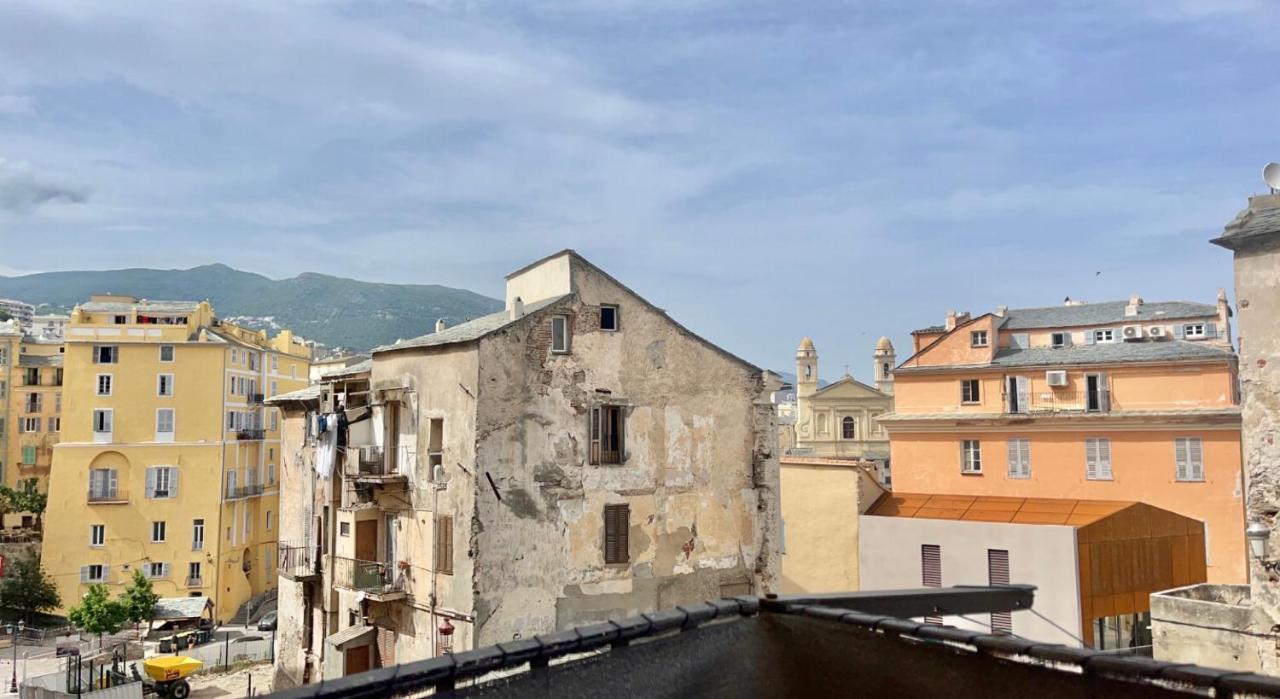 Pres Du Vieux Port Studio Terrasse Vue Degagee Eglise De Saint Jean Bastia  Exterior foto