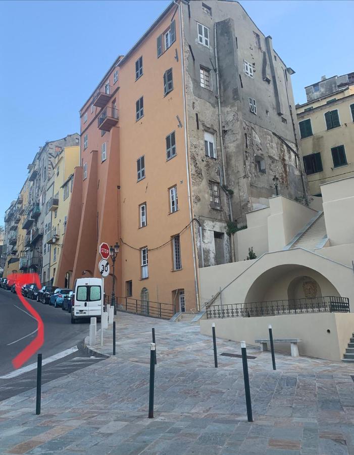 Pres Du Vieux Port Studio Terrasse Vue Degagee Eglise De Saint Jean Bastia  Exterior foto