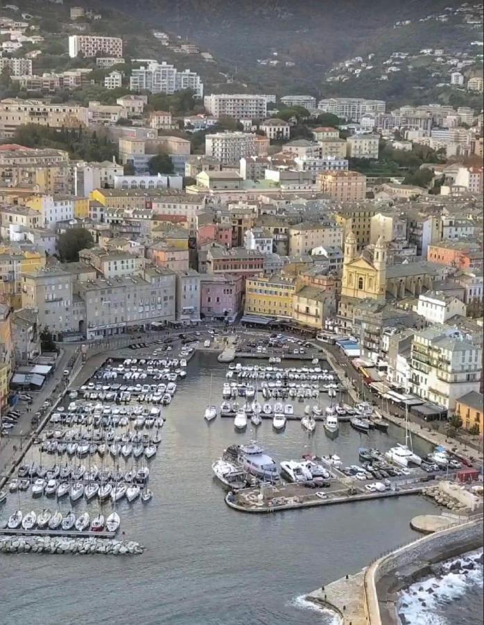 Pres Du Vieux Port Studio Terrasse Vue Degagee Eglise De Saint Jean Bastia  Exterior foto